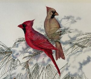 Cardinals by Roger Eastwood